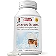 ANDREW LESSMAN Vitamin D3 2000 IU 60 Capsules - High Potency, Essential for Calcium Absorption, Supports Bone Health, Healthy Muscle Function, Immune System, More. Small Easy to Swallow Capsules