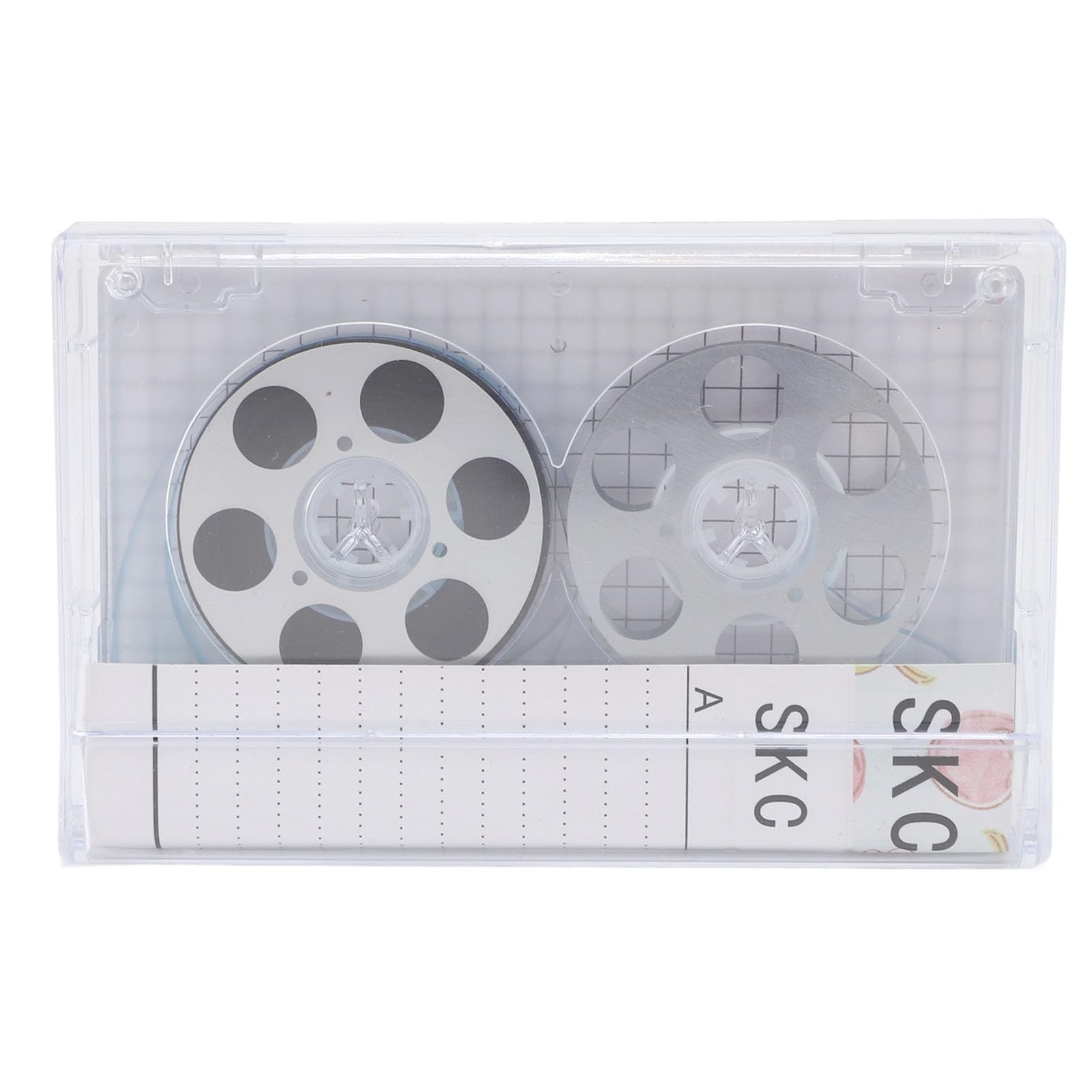 Reel to Reel Blank Audio Cassette Tape for Music Recording, 46 Minute Recording Time Normal Bias Low Noise Blank Cassette Tape DIY Blank Music Cassettes for Recording Music