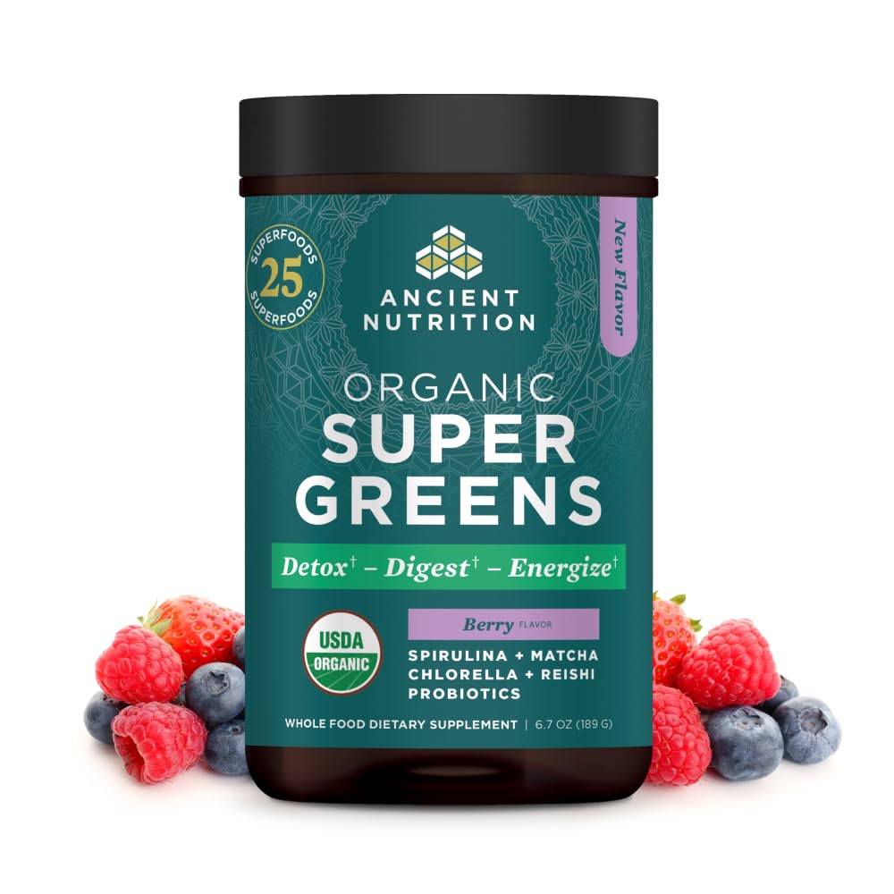 Organic SuperGreens (Berry)