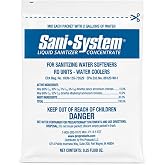 Pro Products Sani-System Liquid RO, Water Softener, and Water Cooler Sanitizer 0.25 Oz Packet, SS01RO