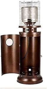 Calentador de gas patio al aire libre |Estilo de la pirámide de acero