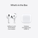Apple AirPods 4 Wireless Earbuds Bluetooth H2 Chip Active Noise Cancellation view 6