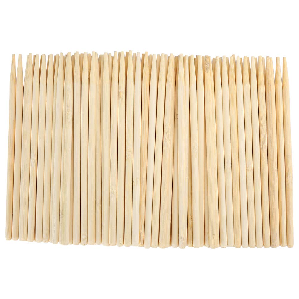 500pcs Bamboo Drawing Sticks Heavy Duty Wooden Stylus Stick Scratch Art Pen for Adults Boys Girls Kids