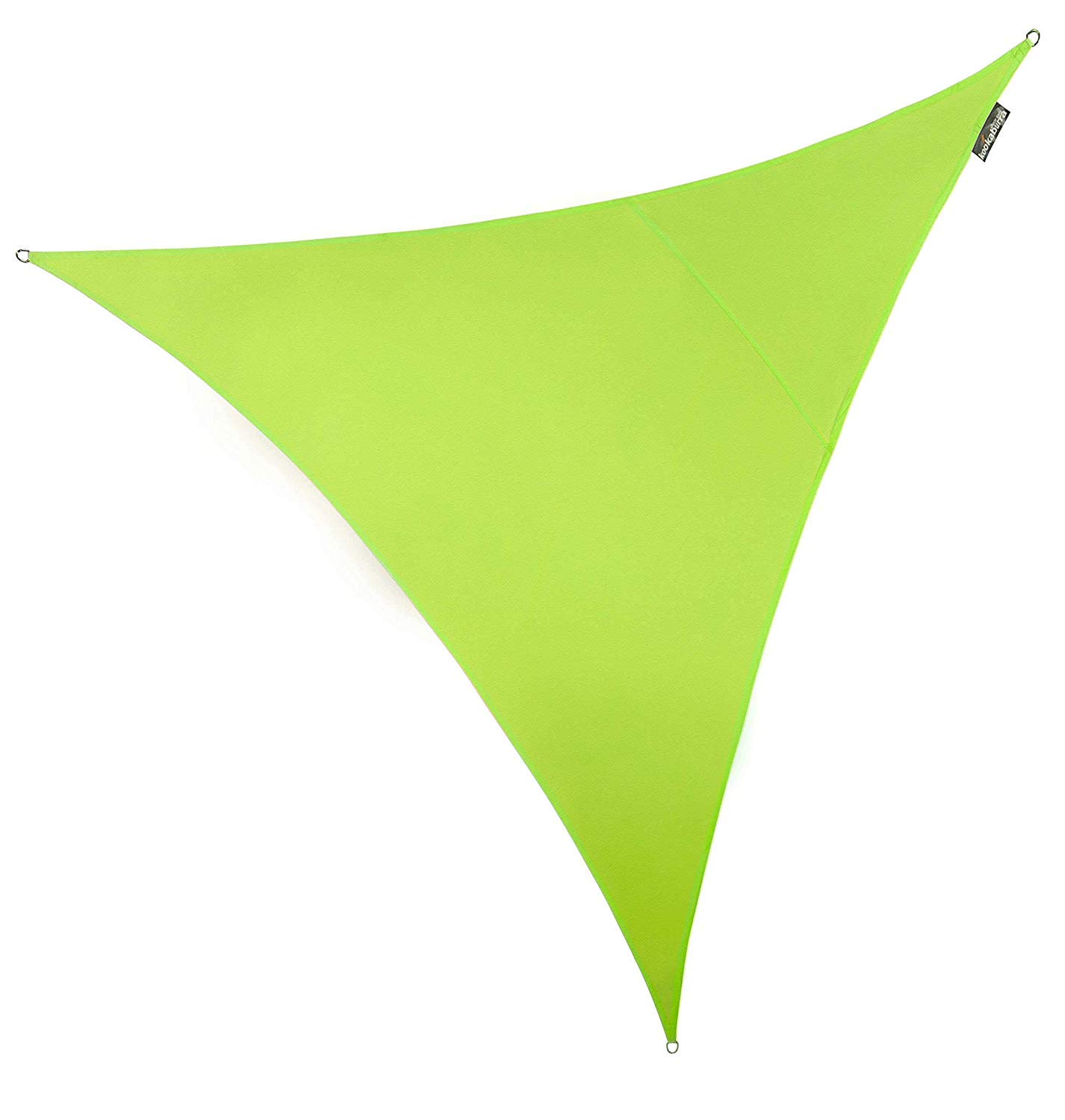 Kookaburra Waterproof Garden Sun Shade Sail Canopy in Lime 98% UV Block (2m Triangle)