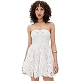Hemant and Nandita Women's Strapless Mini Dress