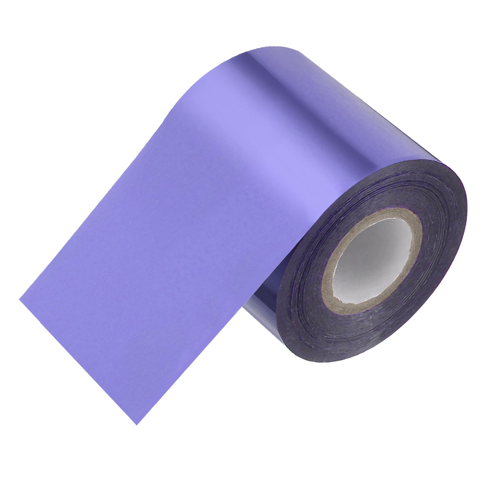 PATIKIL 2" x400Ft Hot Stamping Foil Paper, Heat Transfer Hot Stamping Paper Foil Roll for Leather DIY Logo Decor Craft Gift Package Scrapbook Card, Light Purple