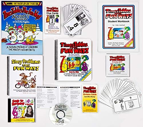 Times Tables the Fun Way Deluxe Kit 808 Textbook Binding – March 1, 2018