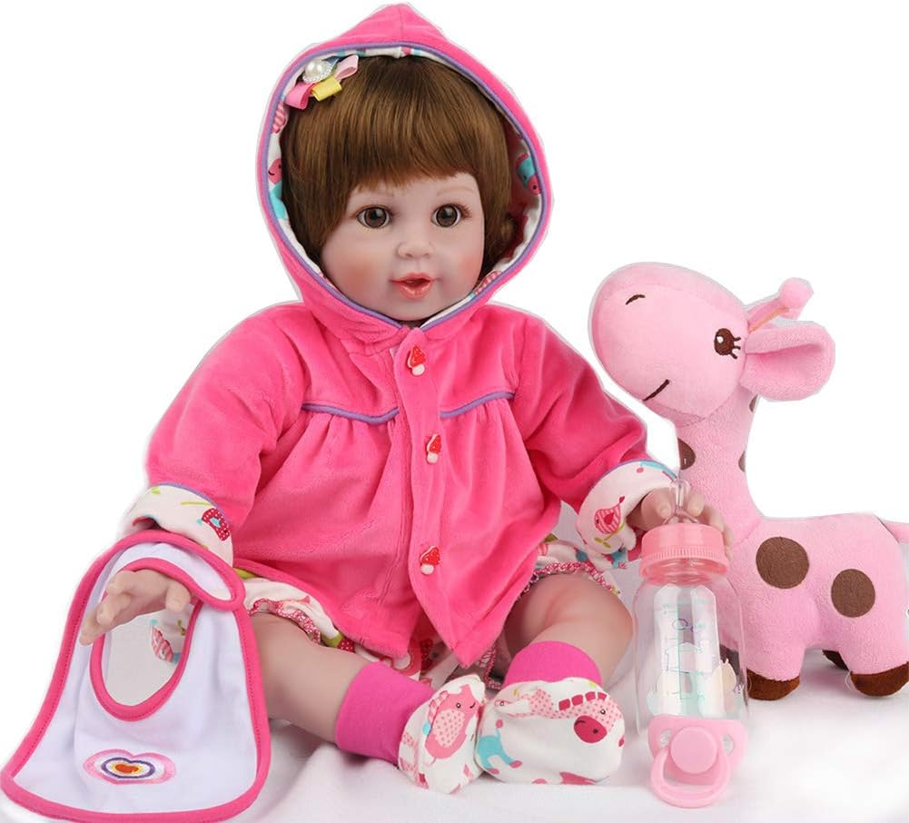 Prezzo Mr.LQ Bambole rinate, Giocattoli per Bambini, 22 Pollici, 55 cm, Abbigliamento per Bambini, Fotografia, Oggetti fotografici, Bambole,Color1,55cm Offerte