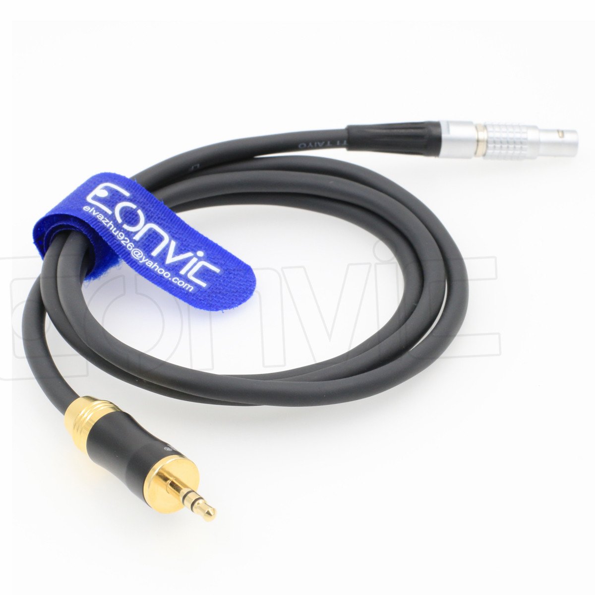 Eonvic 3.5mm to 5pin Audio Time Code Cable For Sound Devices ARRI Alexa Camera
