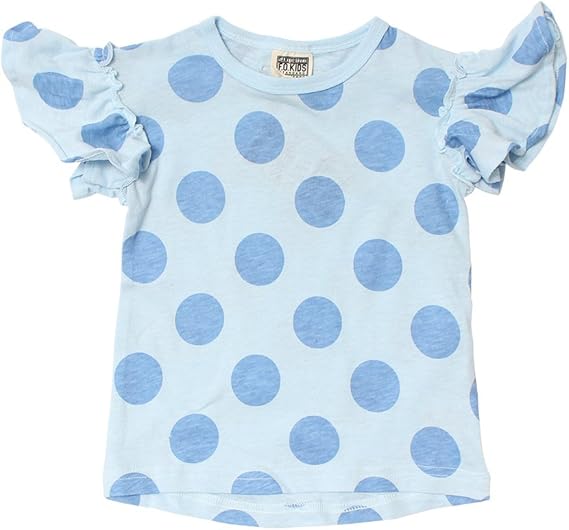 Amazon エフオーキッズ F O Kids 袖フリルドットtシャツ キッズ 子ども服 半袖 Tシャツ フリル ラッフル 水玉模様 プリント トップス 140 サックス Tシャツ カットソー 通販 Amazon エフオーキッズ F O Kids 袖フリルドットtシャツ キッズ 子ども服 半袖 Tシャツ フリル ラッフル 水玉模様 プリント トップス 140 サックス Tシャツ カットソー 通販