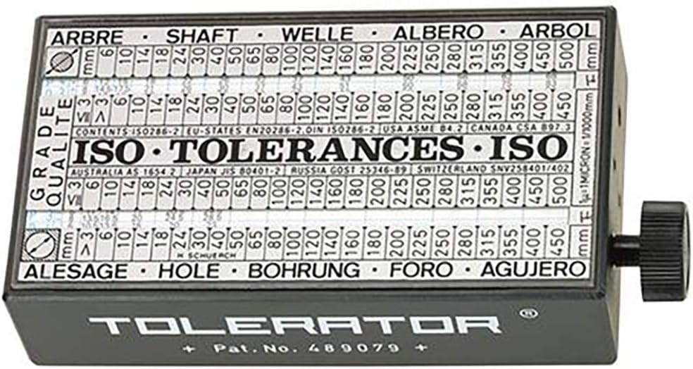 FORMAT 44820001 ISOTolerans cetveli Tolerator