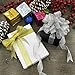 Supla 4 Rolls 4 Colors 146 Yard Totally Shiny Organza Ribbon Trim 0.8