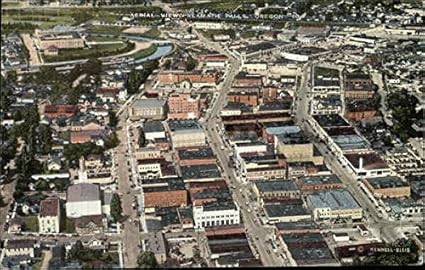 Aerial View Of Klamath Falls Klamath Falls Oregon Or Original Vintage Postcard At Amazon S Entertainment Collectibles Store