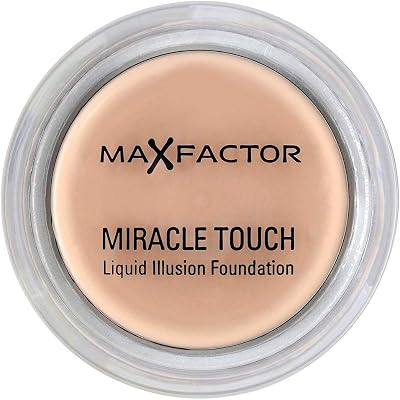Max Factor Miracle Touch Foundation 55 Blush Beige Old Formula Solid to Liquid