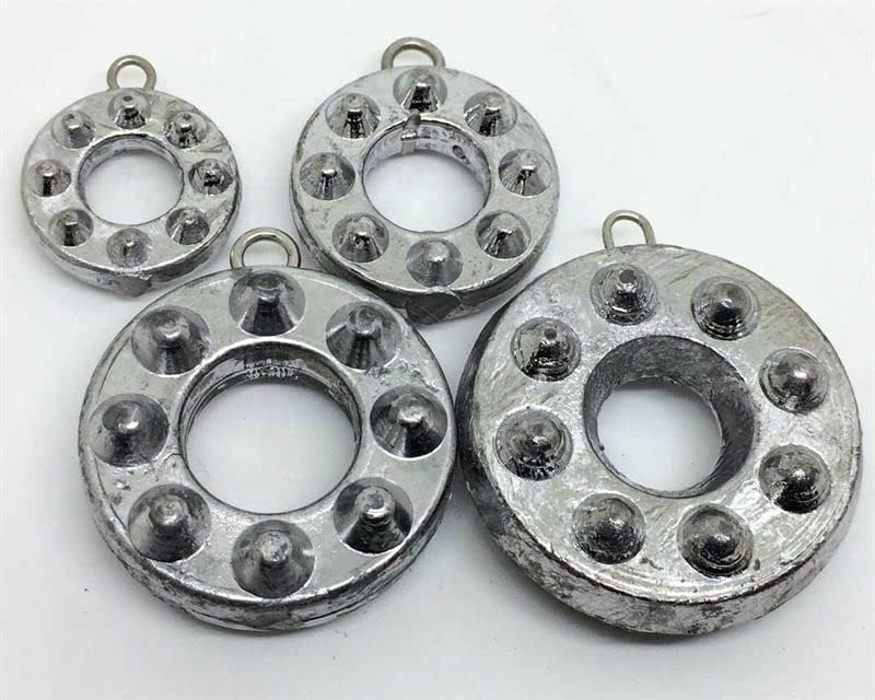 FFT Pro Watch Anchor Flatty Bait Worm Lure Weights 1 2 3 4 5 6oz 5/10 pack