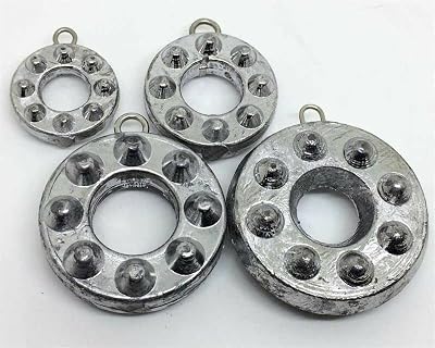 FFT Pro Watch Anchor Flatty Bait Worm Lure Weights 1 2 3 4 5 6oz 5/10 pack