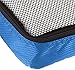 Amazon Basics 4 Piece Packing Travel Organizer Zipper Cubes Set, Slim, Blue