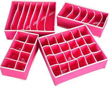 Toruiwa 4X Aufbewahrungstasche Faltbar Schublade