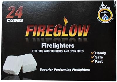 Tiger Fireglow Firelighters 24 Pack White