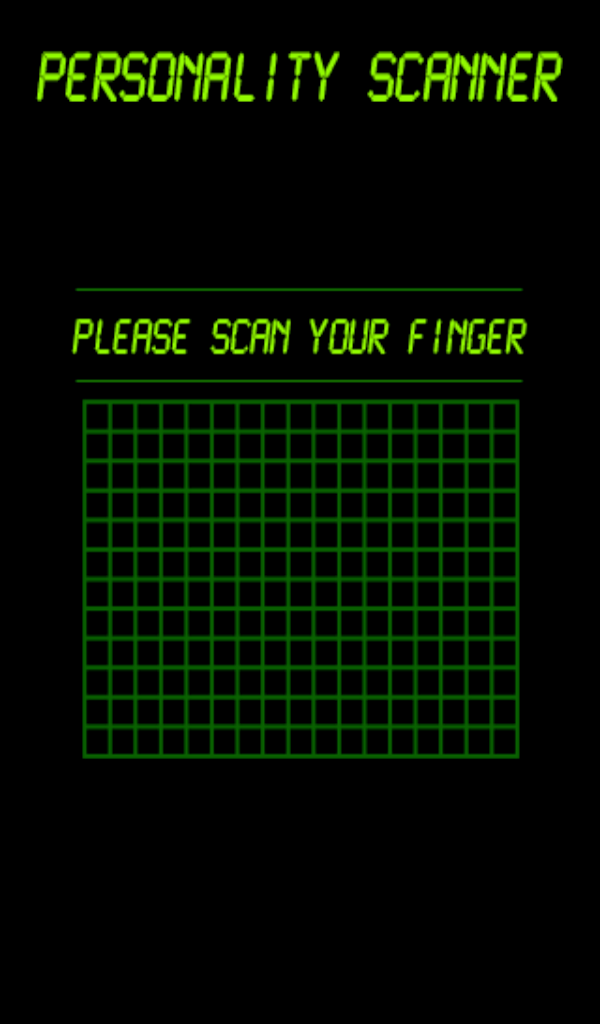 Personality Scanner for Android