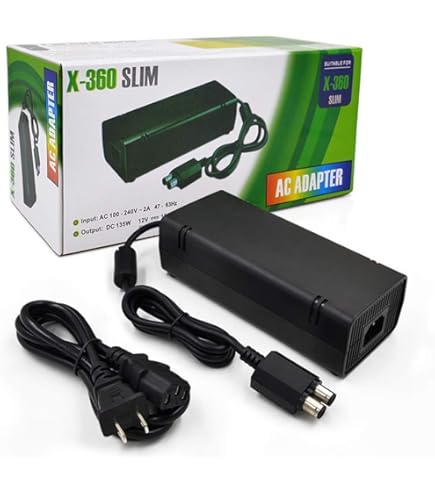 Adaptateur Convertisseur Alimentation Secteur XBox 360 à XBox 360 Slim