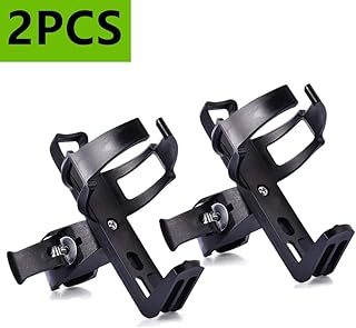 ieasky Fahrrad Flaschenhalter,Flessenhouder 2er Set Ultraleichter,Fiets 360° Draaibare für Kinderwagen und Fahrrad,Universale Grösse ohne Schrauben