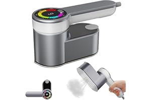 LLQ Steamer for Clothes, Portable Travel Handheld Clothing Wrinkles Remover for Clothes, 10s Fast Heat-up, Portable Garment Steamer for (110-120V) Countries, for Home, Travel