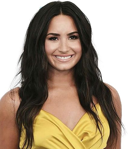 Amazon Com Weite Women Girls Middle Part Wig Long Curly Black