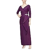 Alex Evenings Women's Slimming Long Length