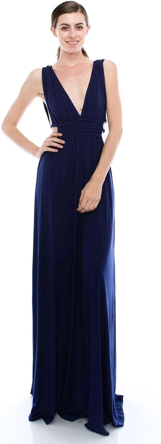fitted maxi dress