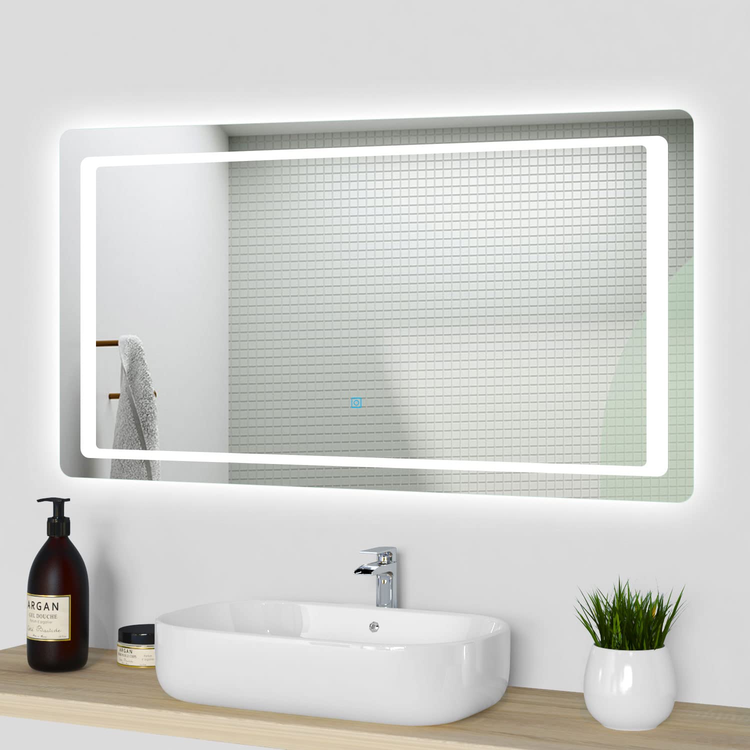 Espejo-de-bano-con-iluminacion-LED-retroiluminada-Blanco-Frio-6000k-120-x-70-cm-Espejo-Antivaho-para-Maquillaje-con