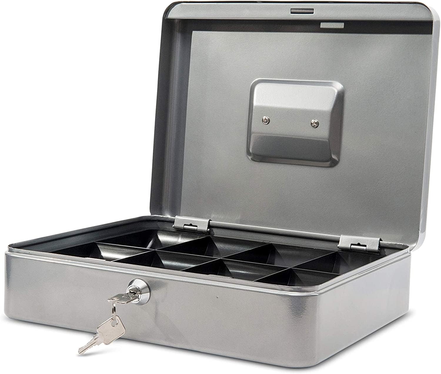 Maul 30 x 24.5 x 9 cm Cash Box 4 - Silver