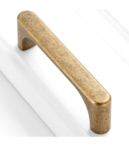 BEROSSA Antique Iron Cabinet Knobs Vintage Iron Drawer Knobs, 10 Pack 1-1/4 Inch, 2510 Single Hole Cabinet Pulls For Kitchen Cabinets Drawers Bedroom Dresser Cupboard Bathroom Vanity - View #13