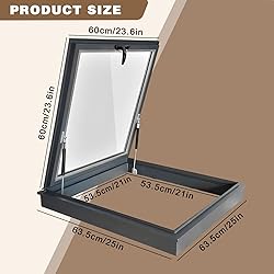 Skylight Roof Window, Tempered Glass Security Roof