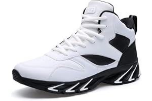 Joomra Men's Stylish Sneakers High Top Athletic-Inspired Shoes