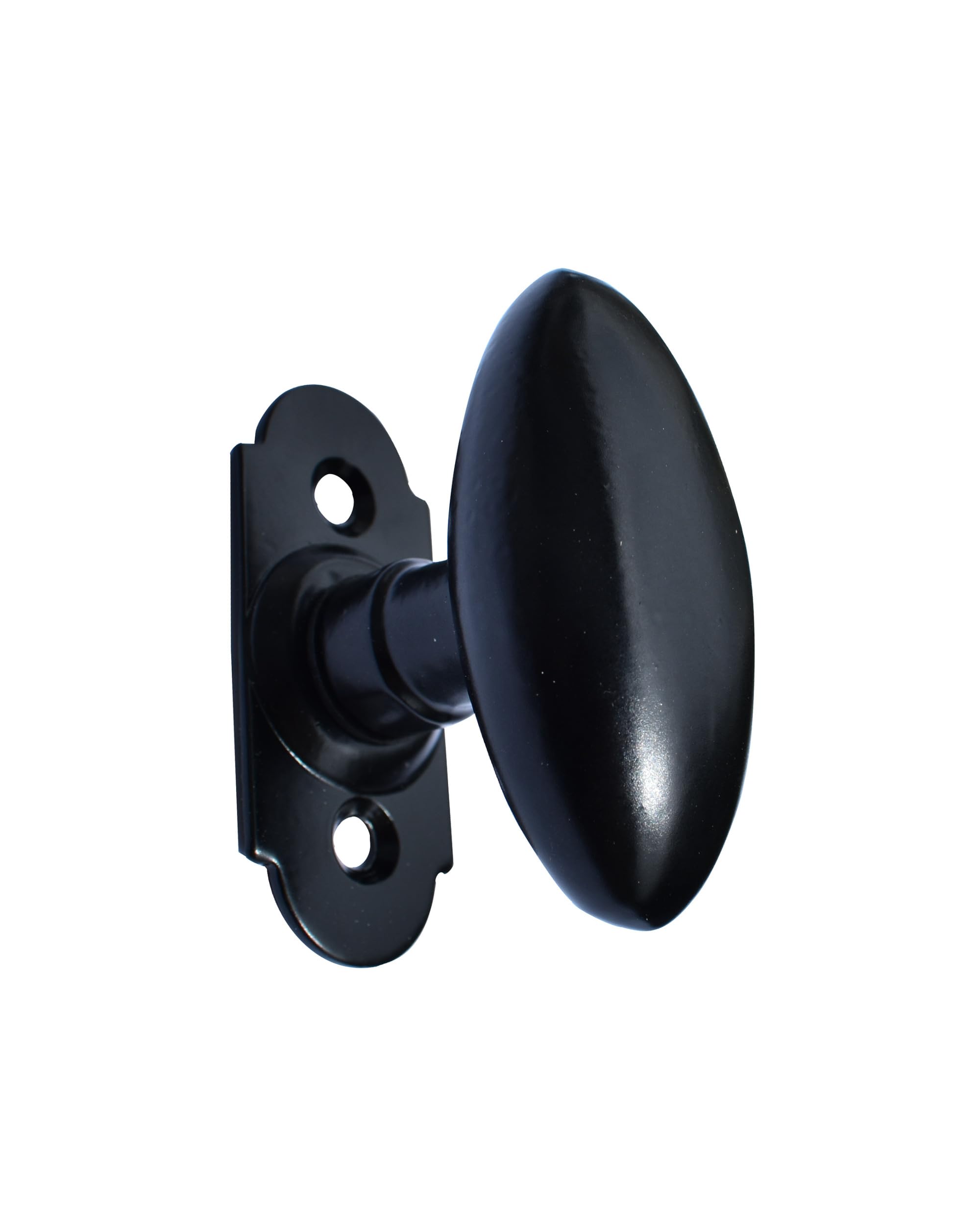 Black Oval Window Handle