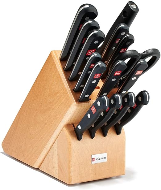 Amazon Com Wusthof 8516 Gourmet Knife Block Set One Size