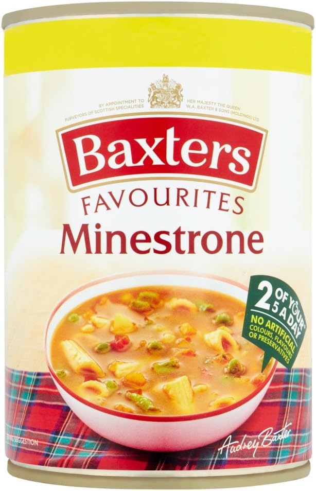Baxter Baxters Favourites Minestrone Soup 400g x 8
