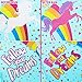 Venanoci Umbrella for Kids Color Changing Unicorn Kids Umbrella, Great Gift for Girls