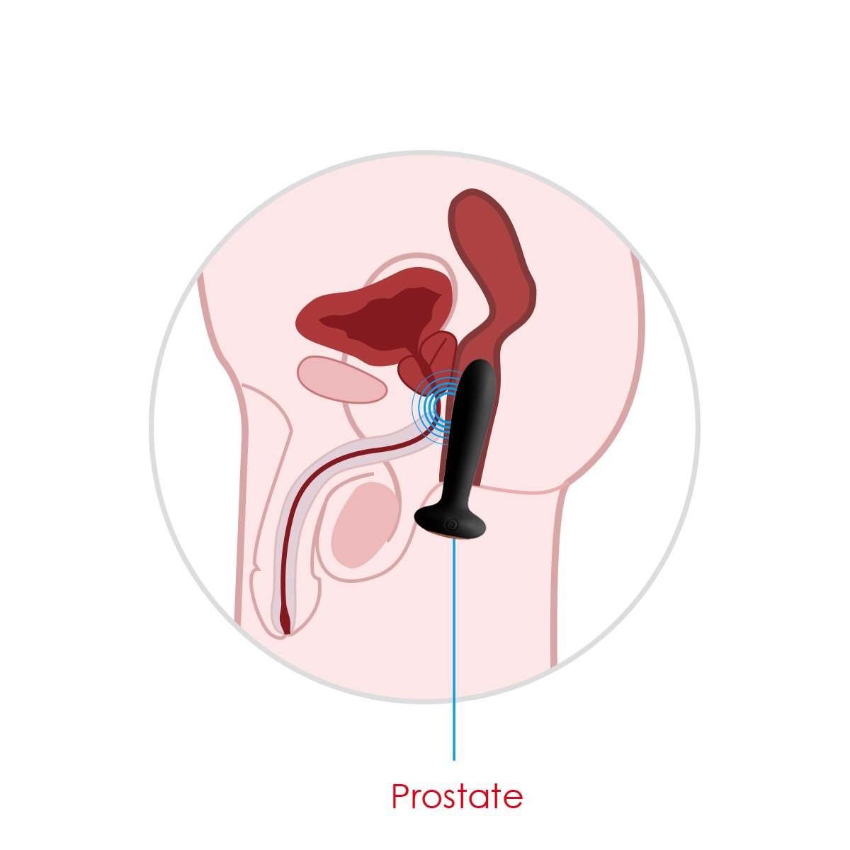 Heating Function Vibrating Anal Plug and Prostate Massager With Remote Control - Rechargeable & Waterproof - Body Safe Silicone Quiet yet Powerful Vibrator for Men Women or Couples (Black)