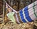 FMS Extra Large Brazilian Mayan Hammock Portable Single or Double Hammock Handmade with 100% Soft Cotton (Tropical Multicolor) by Ravenox