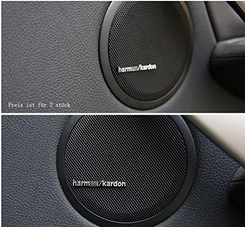 D956 4 × Speaker car Sticker 3D Emblem Badge Lettering car Sticker emblema Mobile