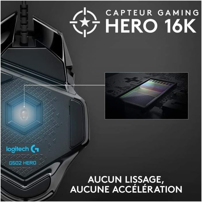 G502 HERO High-Performance Gaming-Maus