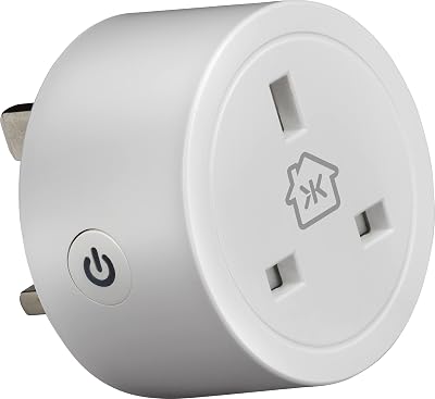 Knightsbridge Smart WIFI Plug Energy Monitor Alexa Google Home No Hub