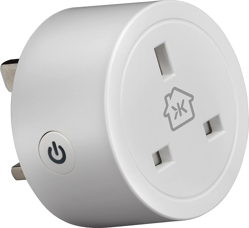 Knightsbridge Smart WIFI Plug Energy Monitor Alexa Google Home No Hub