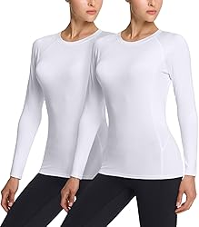 TSLA Women's Thermal Long Sleeve Tops, Mock Turtle