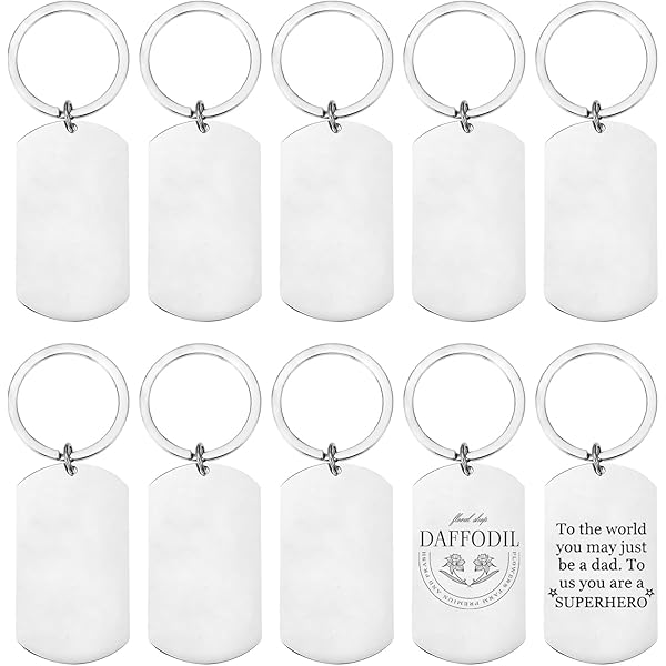 Lot De 6 Médailles Vierges à Graver – Ø 44 Mm – Supports Métal Argenté Pour Gravure Laser – DIY & Collection