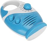 VBESTLIFE Portable Waterproof Shower Radio AM FM Top Handle Speaker Blue view 8