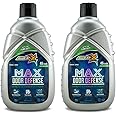 Sweat X Original Max Odor Defense Laundry Detergent – Remove the Worst Odors & Toughest Stains – High Performance Sports Wash for Training Gear & All Fabric Types – 45 Loads – 2 Pack