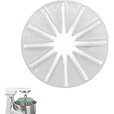 Blender Cream Scraper Accessory, Stand Mixer Heads Scraper, Attachments Wipers for 6-Wire Whisks Anti-Splatter Baffle for Kit